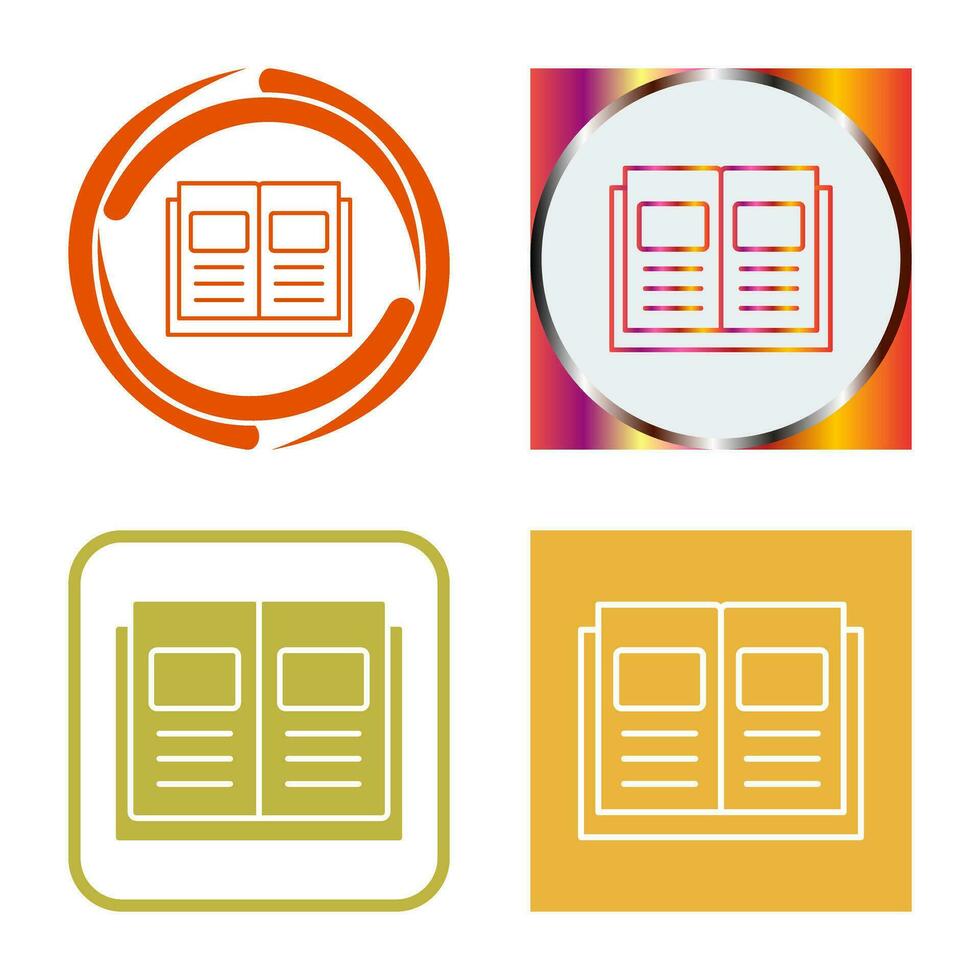 Ebook Vector Icon