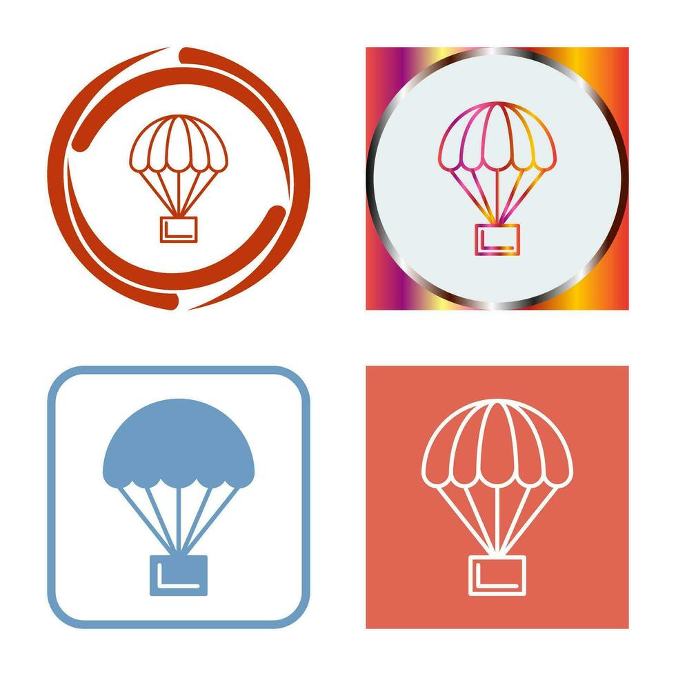 Parachute Vector Icon