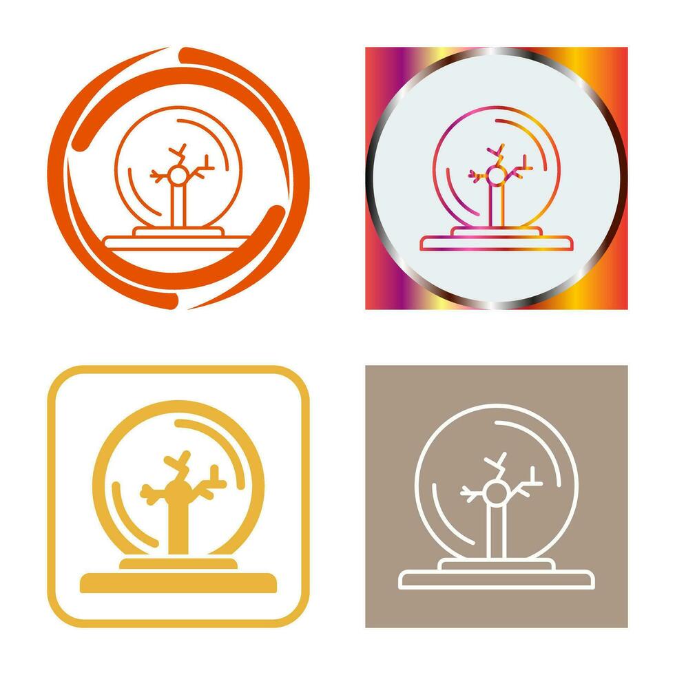 Plasma Ball Vector Icon
