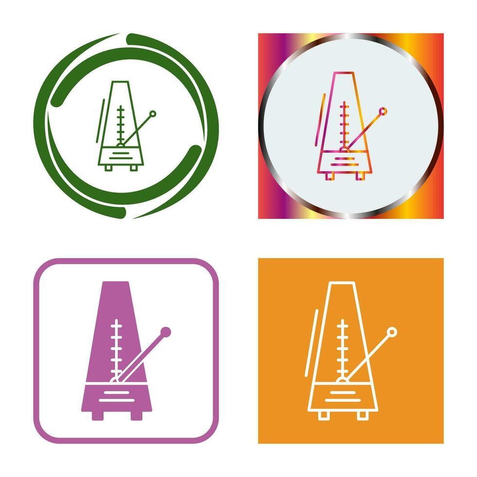 Metronome Vector Icon