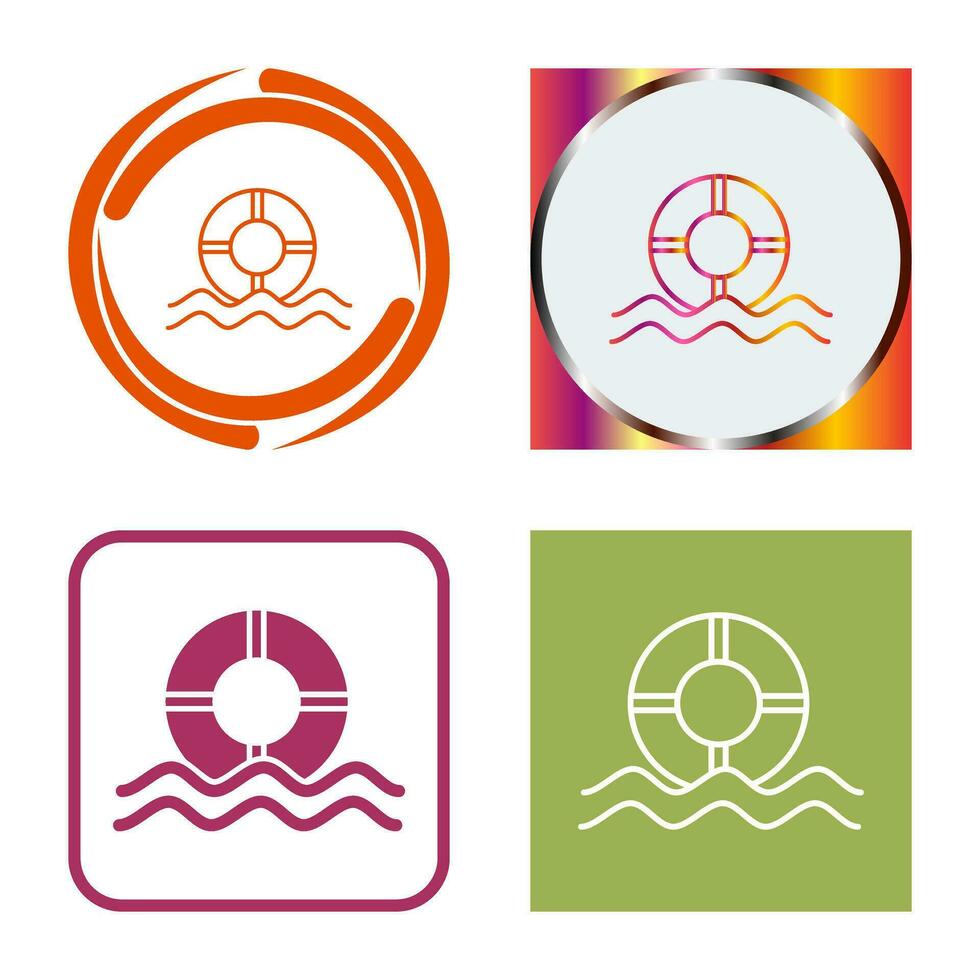 Float Vector Icon