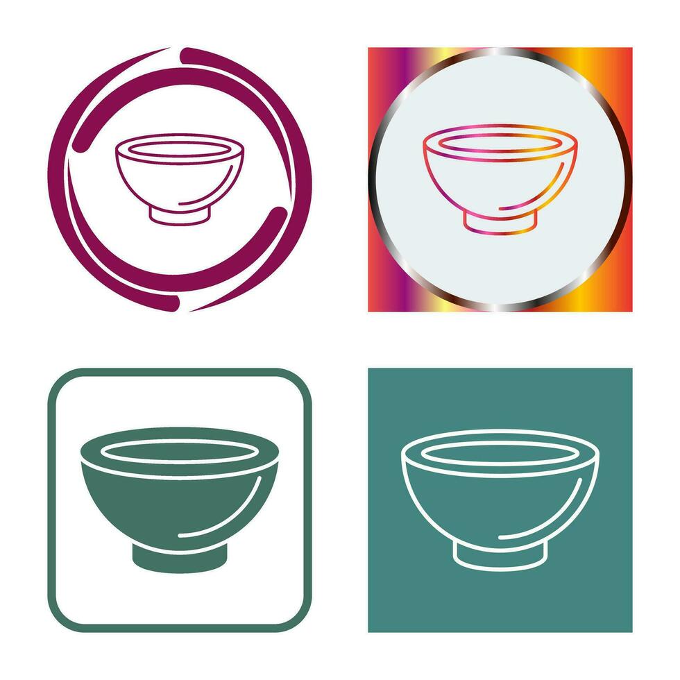 Bowl Vector Icon