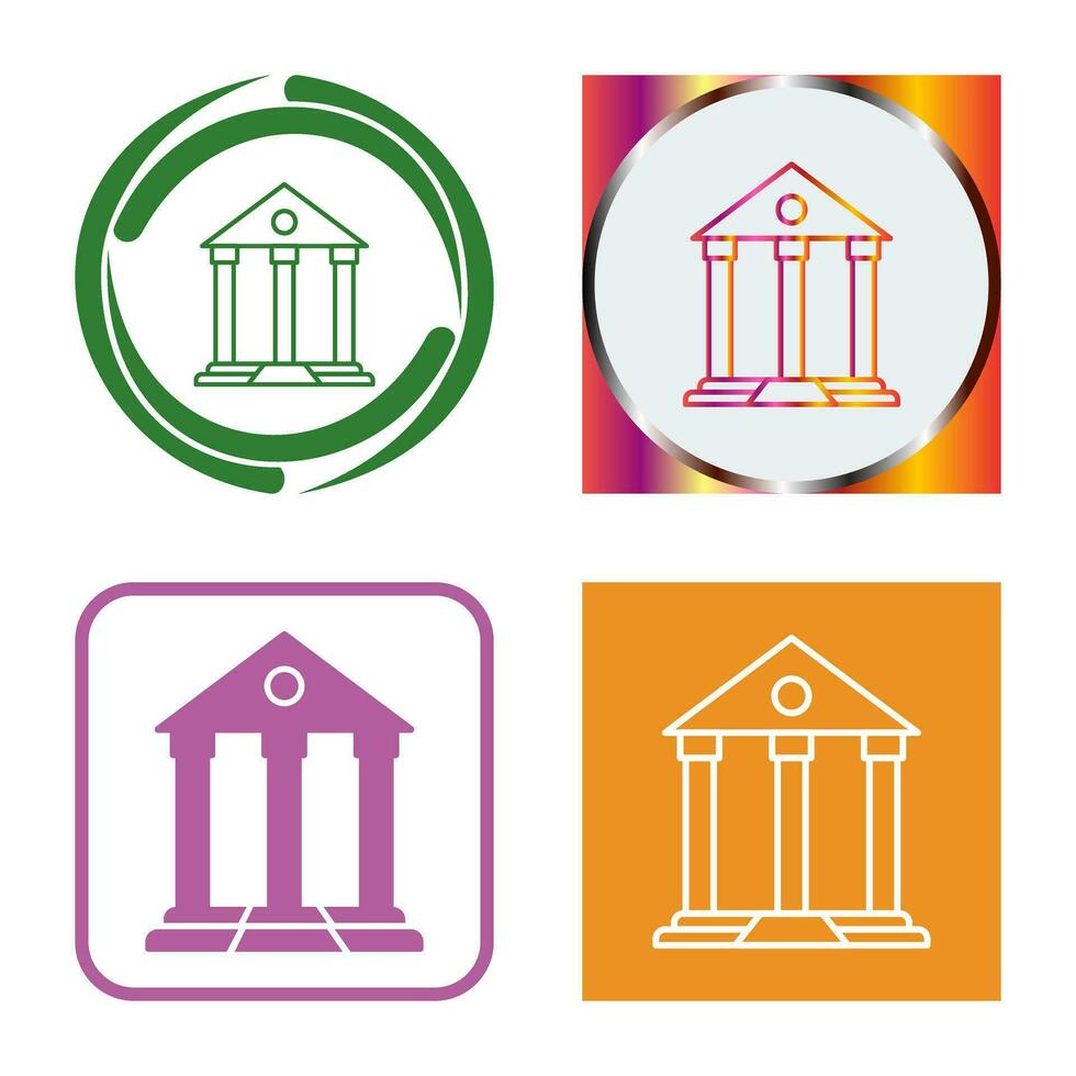 Parthenon Vector Icon