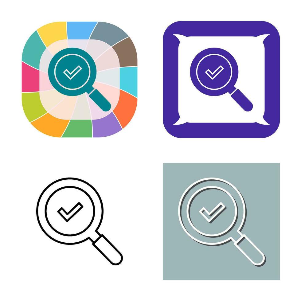 Magnifying Glass Vector Icon