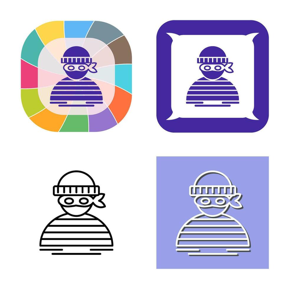 Thief Vector Icon