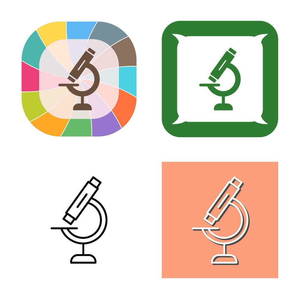 Microscope Vector Icon