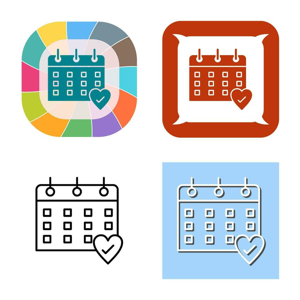 Calendar Vector Icon