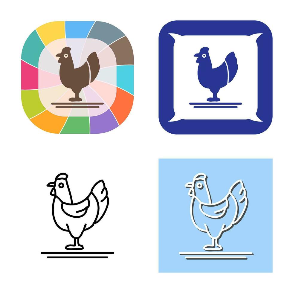 Poultry Vector Icon