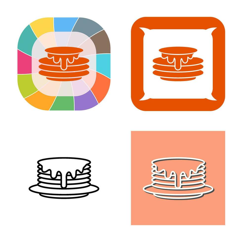 Pancake Vector Icon