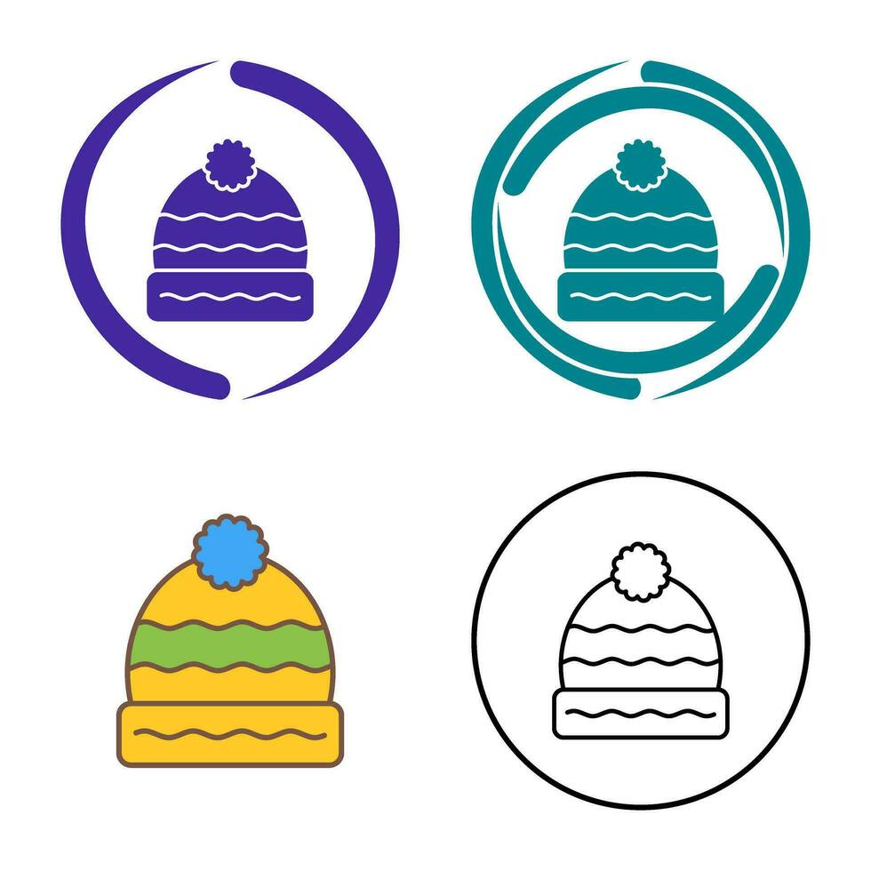 Winter Hat Vector Icon