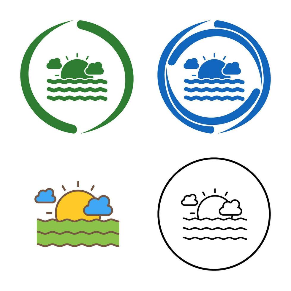 Sea Vector Icon