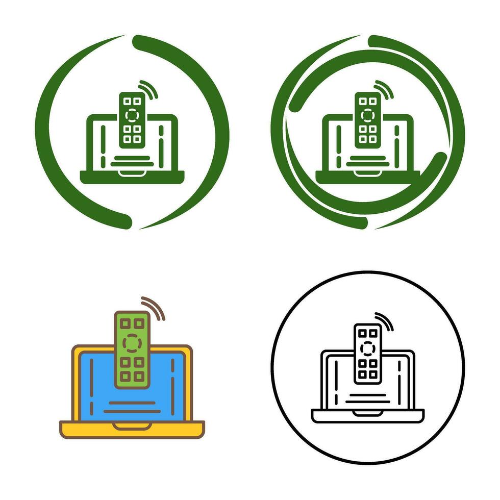 Remote Vector Icon