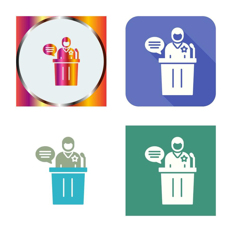 Debate Vector Icon