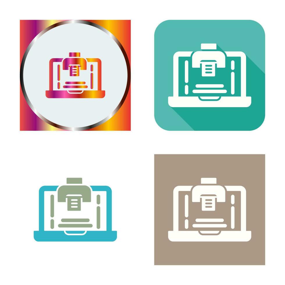 Print Vector Icon