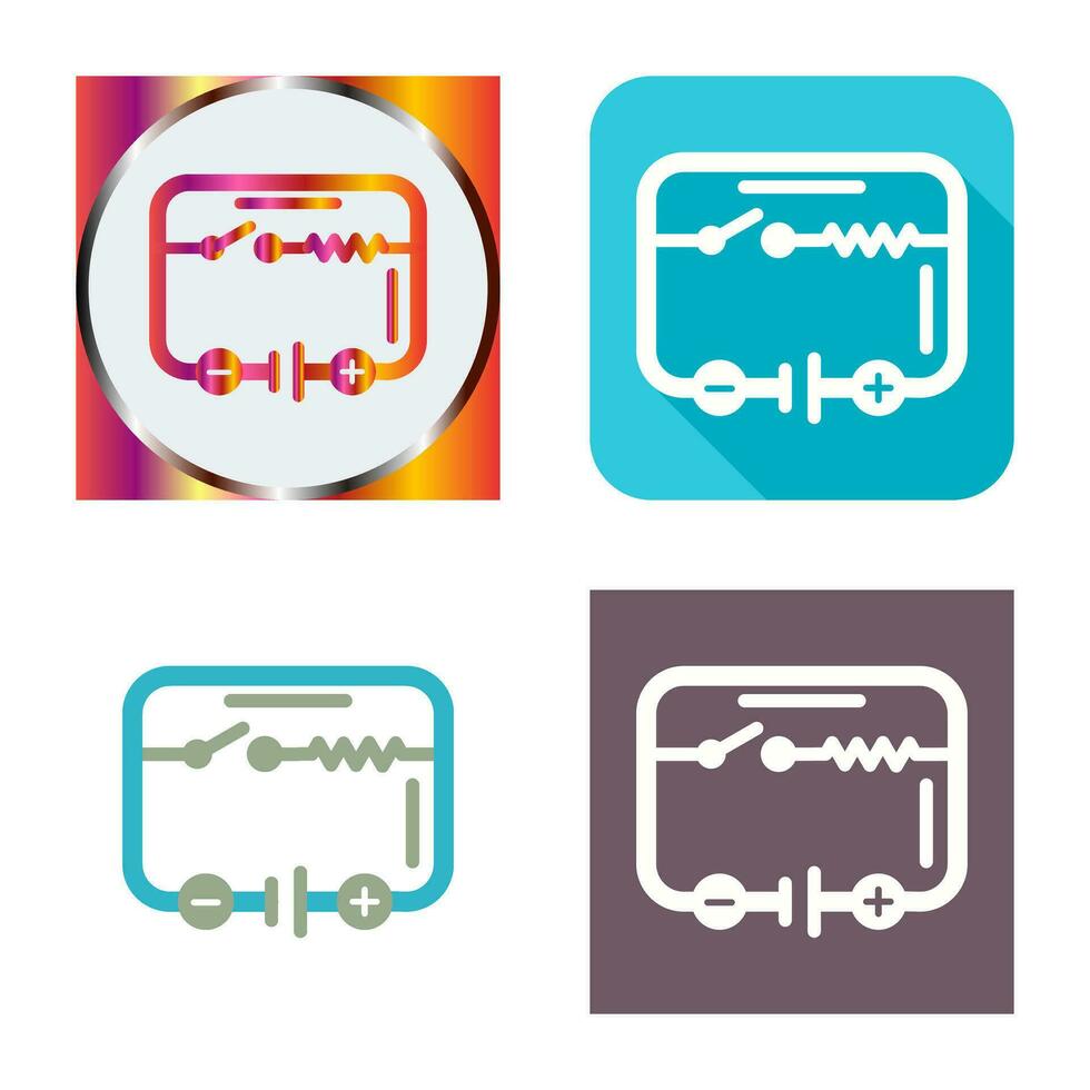 Electrical Circuit Vector Icon