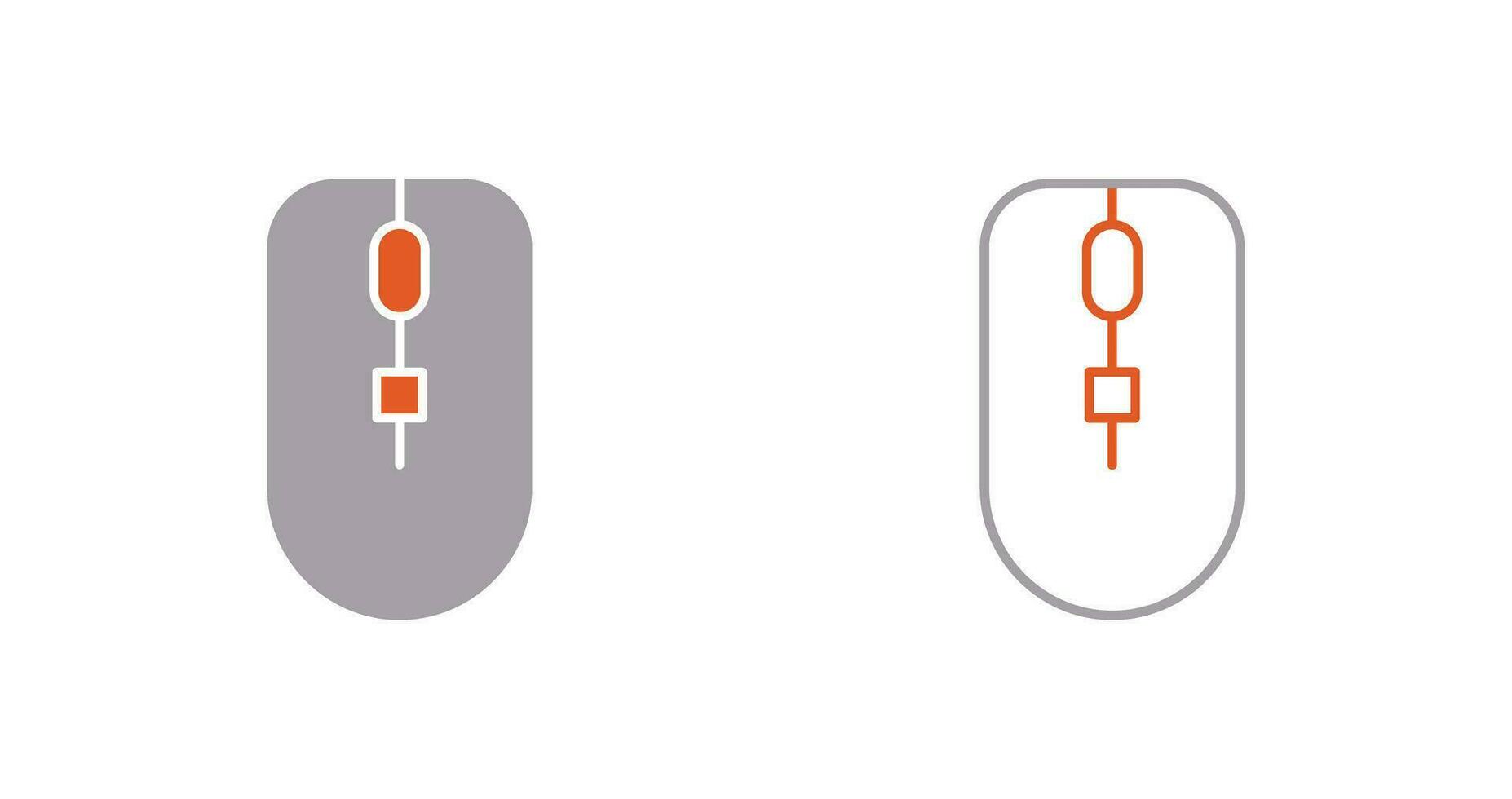 Unique Mouse Vector Icon
