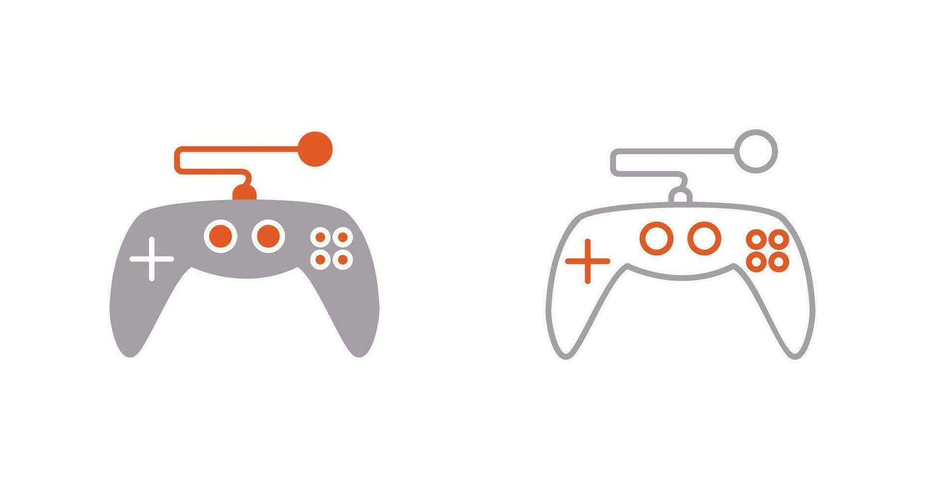 Unique Gaming Control Vector Icon