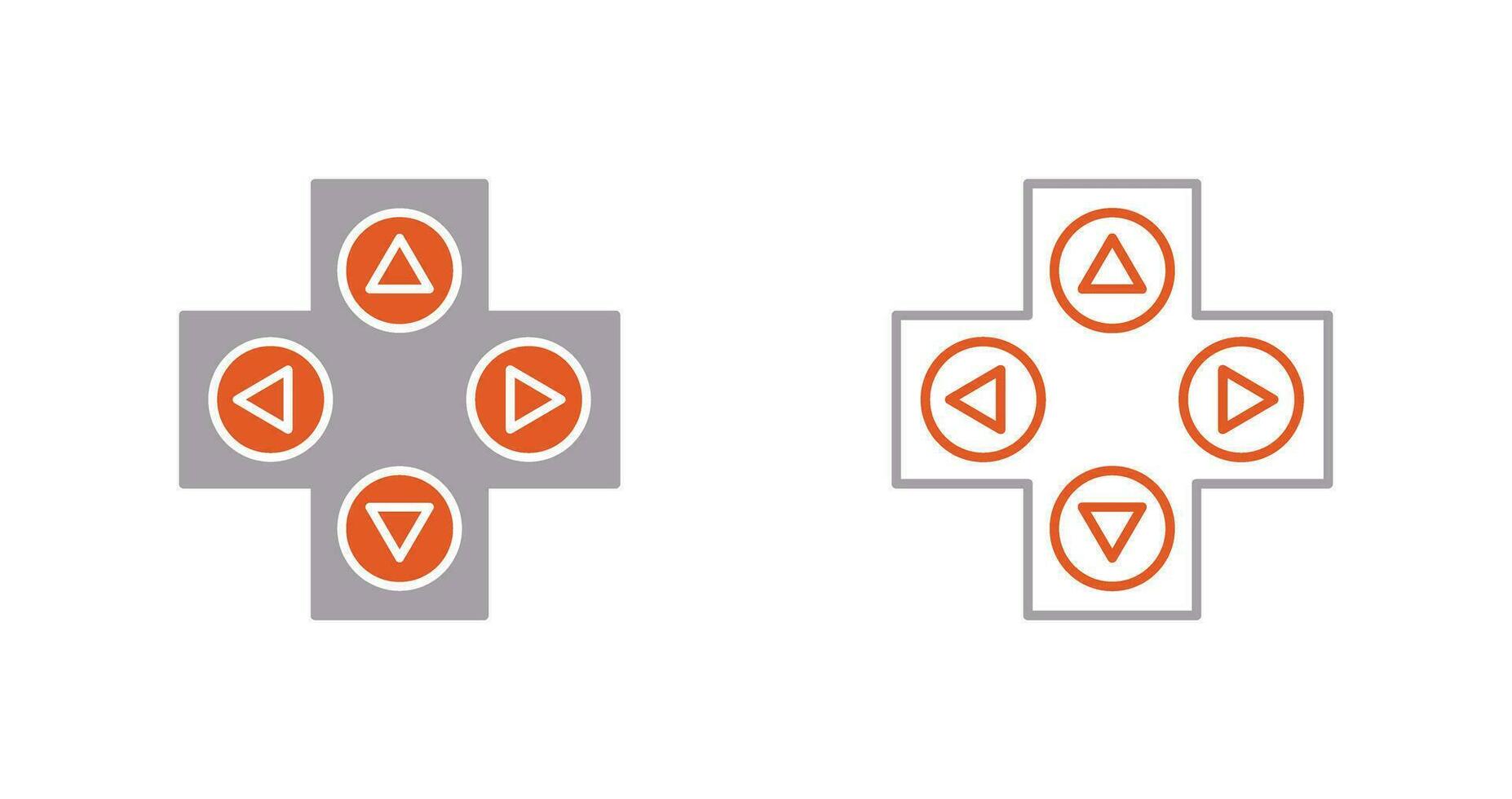 Unique Gaming Control Vector Icon