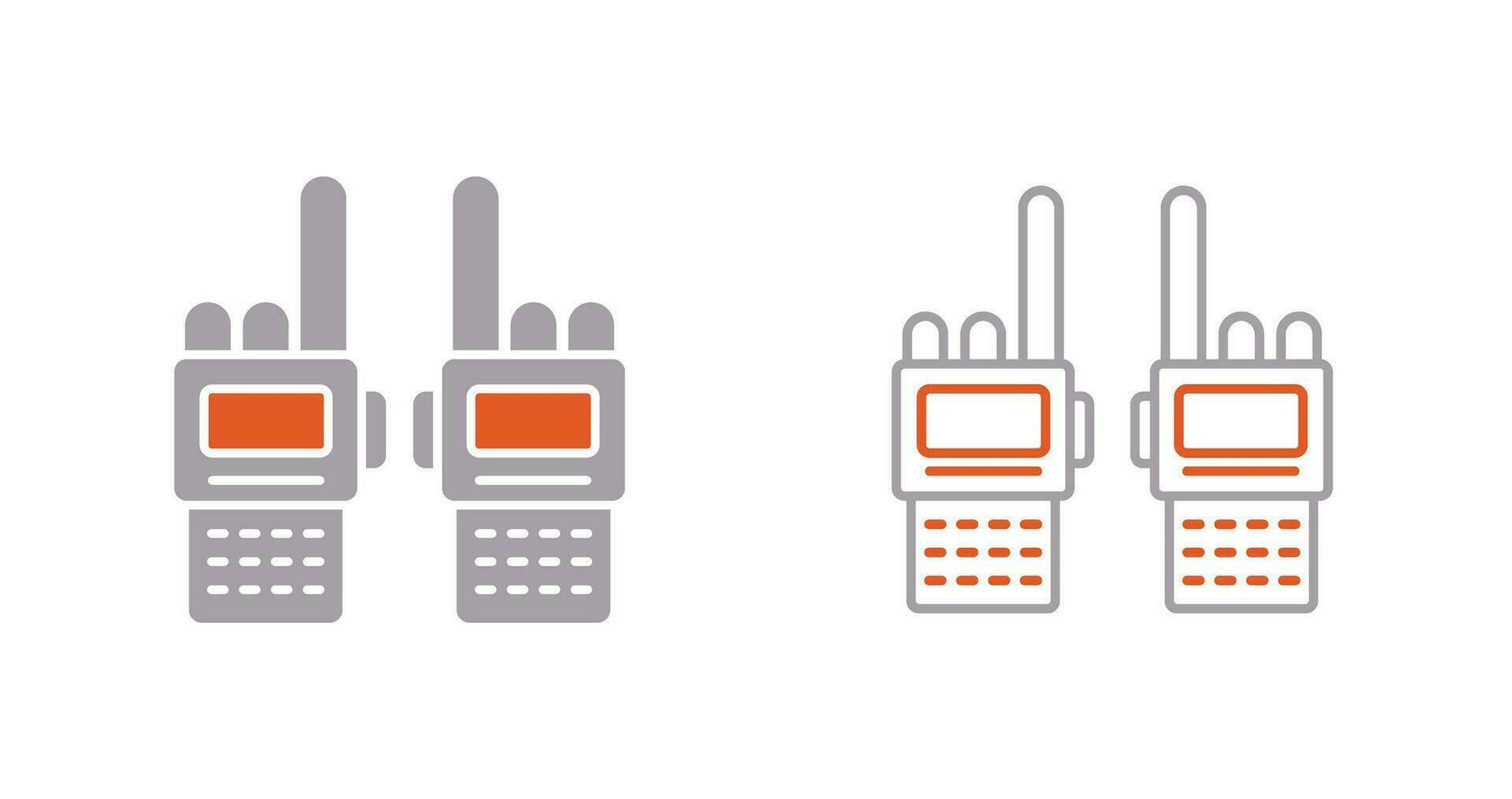 Walkie Talkie Vector Icon