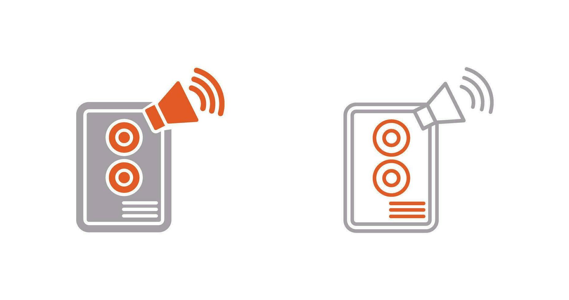 Speaker Vector Icon