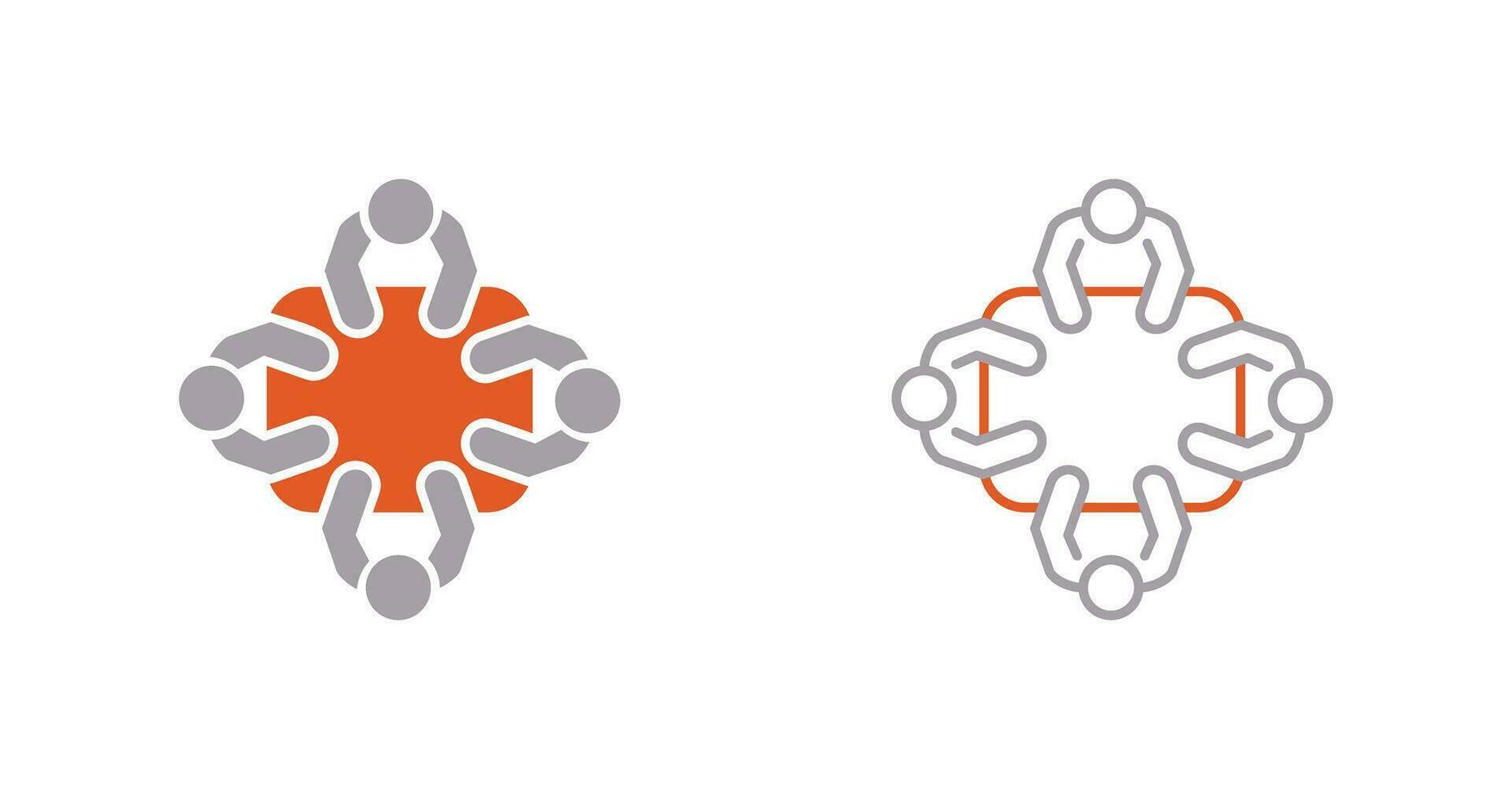 Staff Meeting Vector Icon