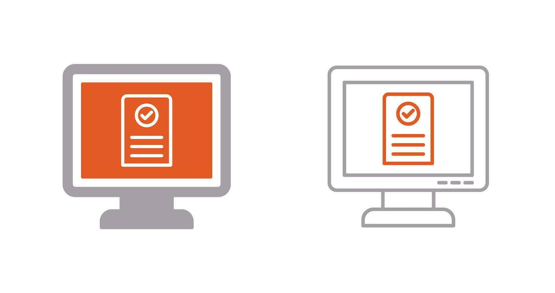 Online appointment Vector Icon