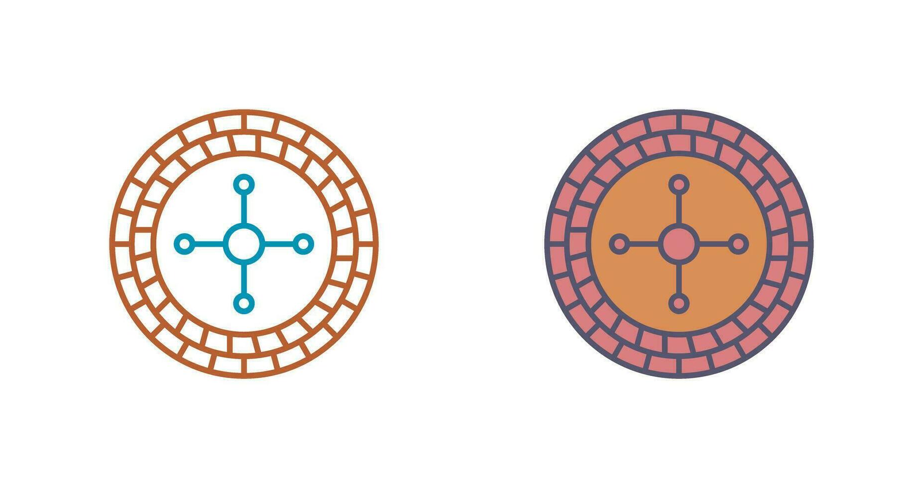 Roulette Vector Icon