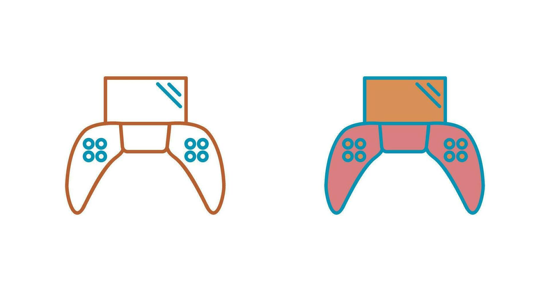 Unique Play Station Vector Icon