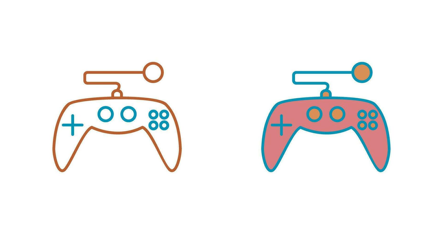 Unique Gaming Control Vector Icon