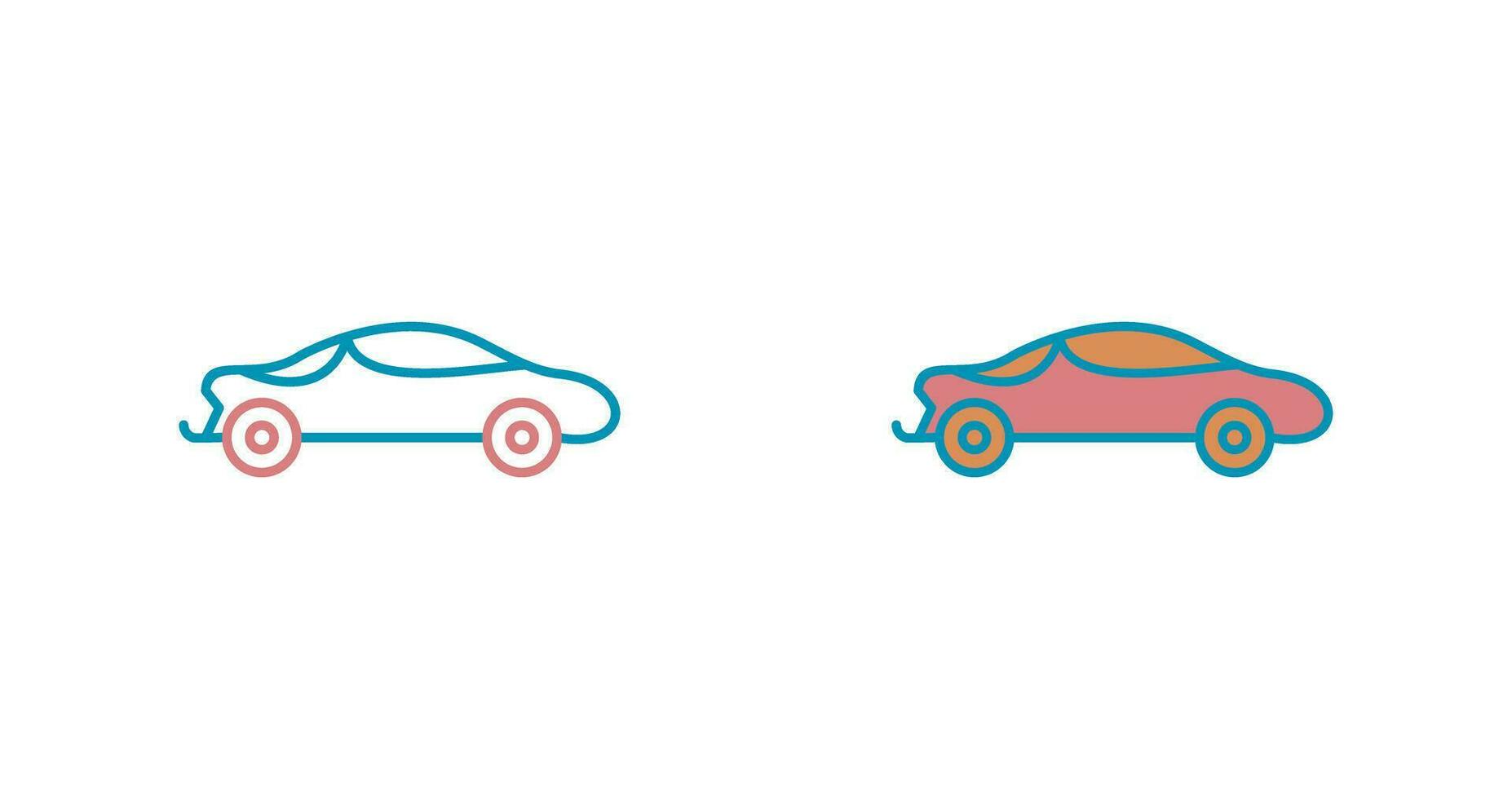 Sports Car Vector Icon