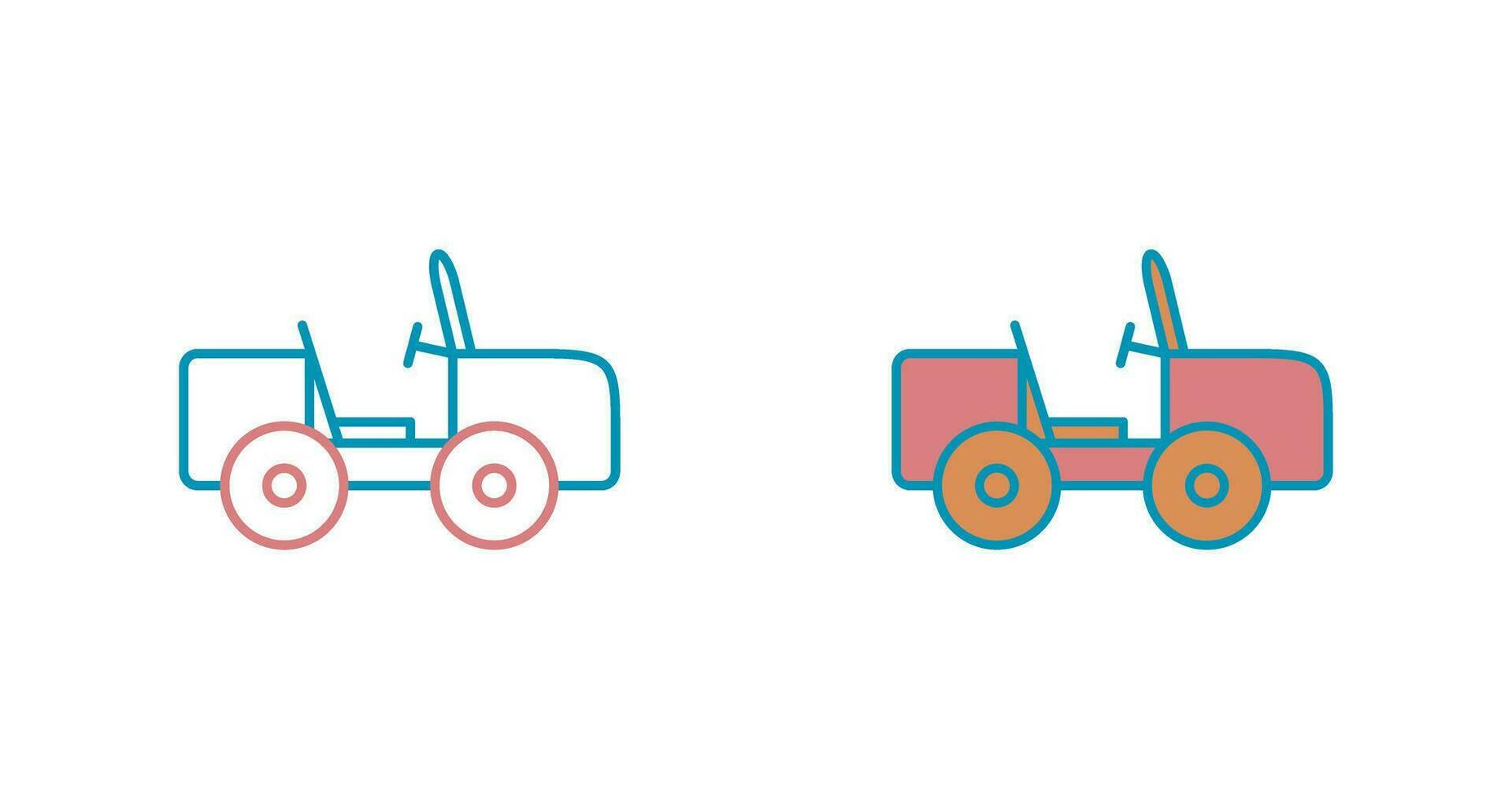 Safari Jeep Vector Icon