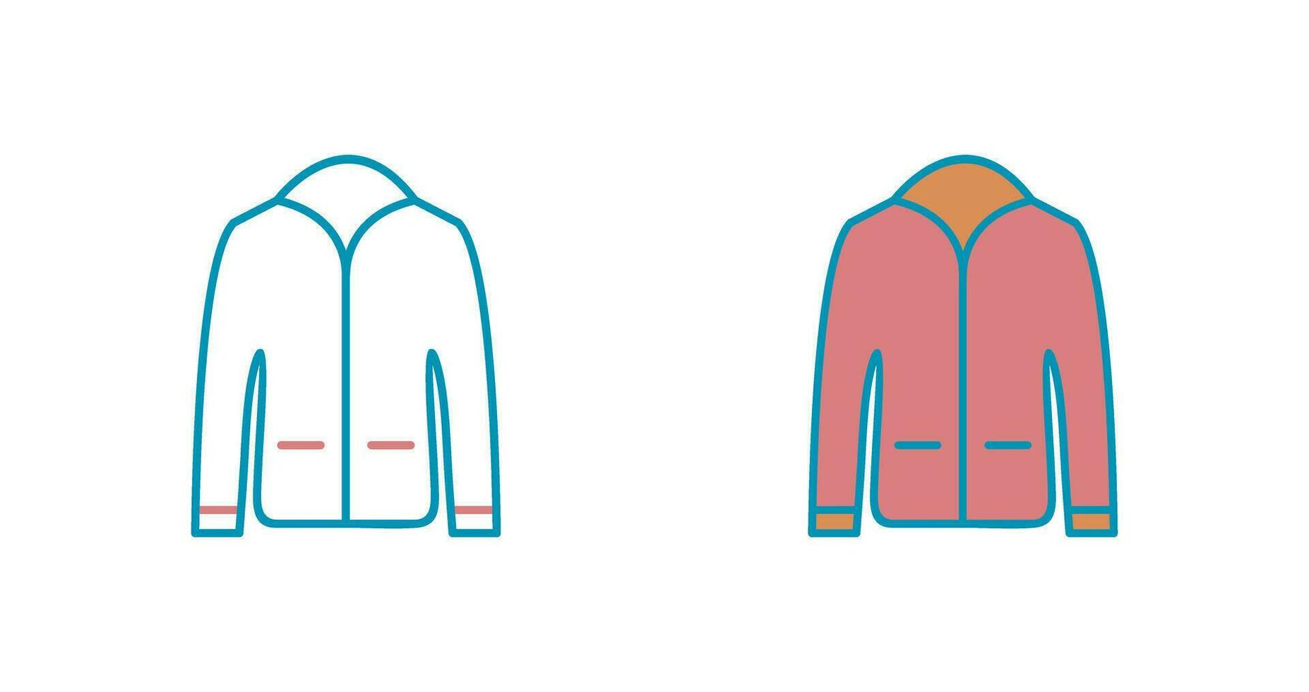 Men's Jacket Vector Icon