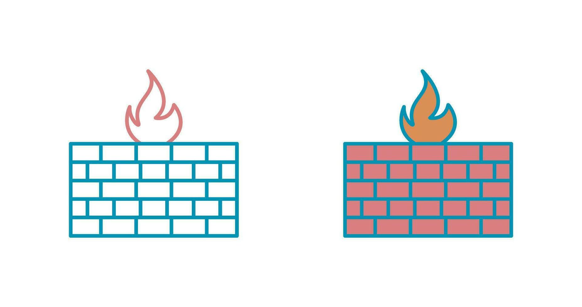 Firewall Vector Icon