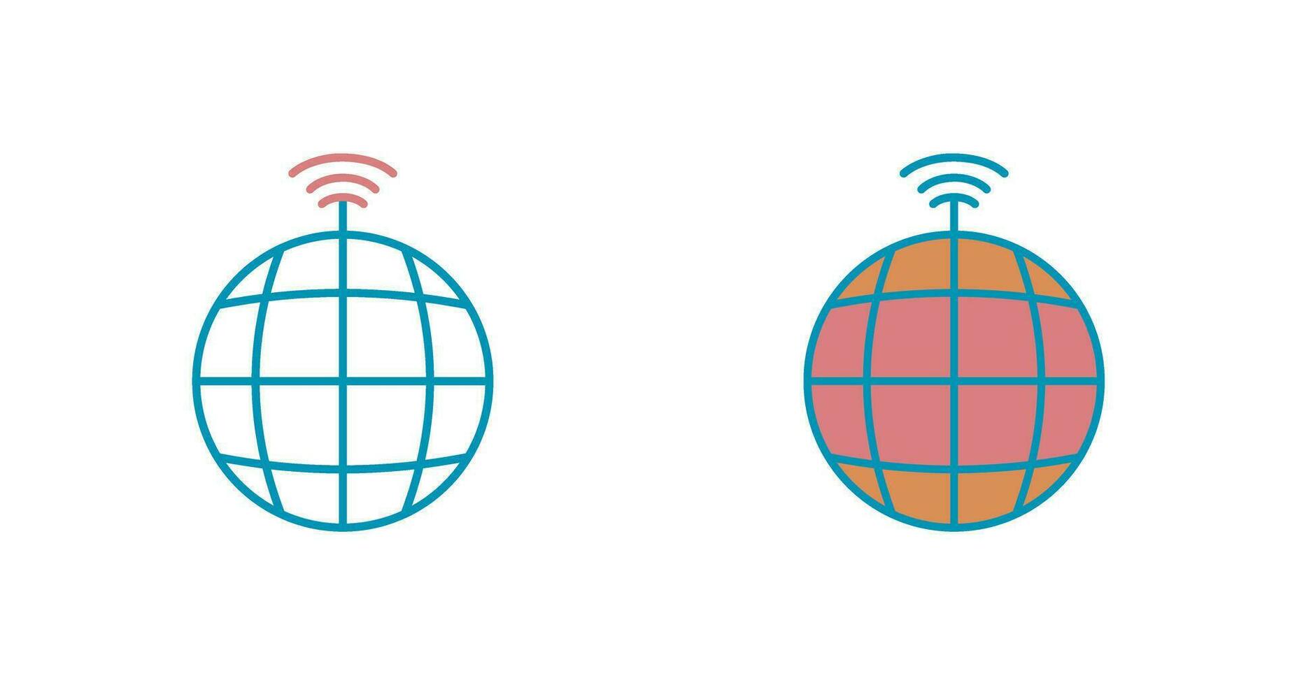 Global Signals Vector Icon