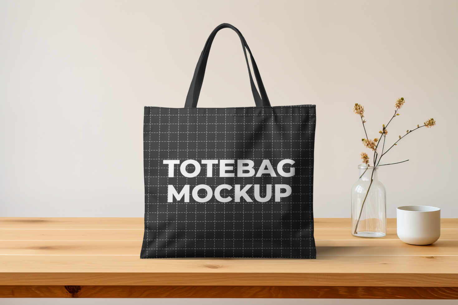 Shopping Totebag Mockup psd