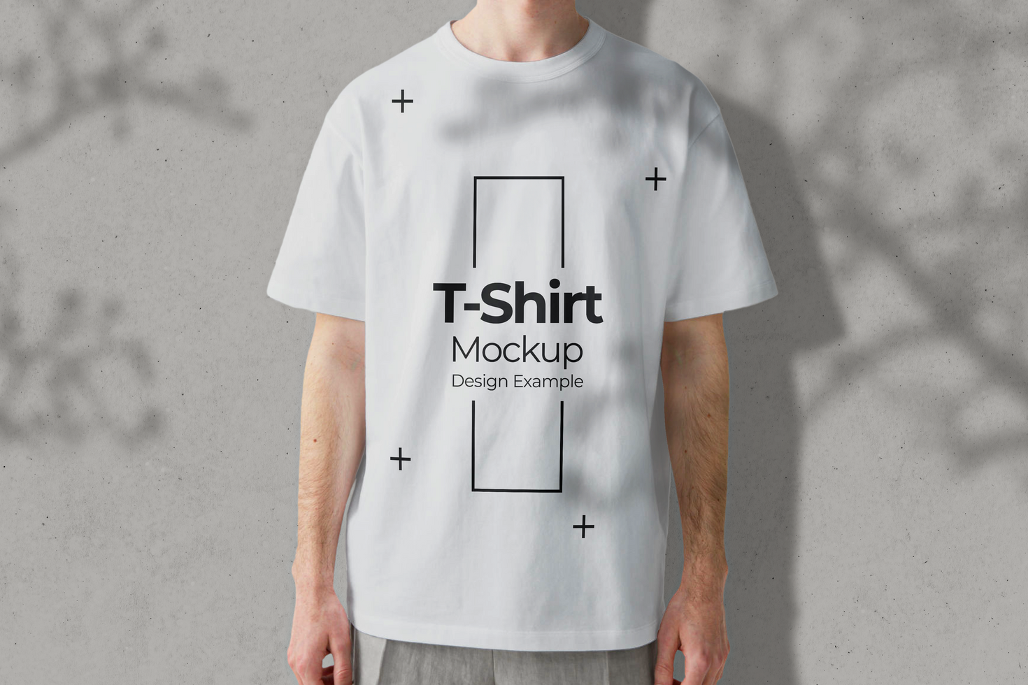 Regular t-shirt mockup psd