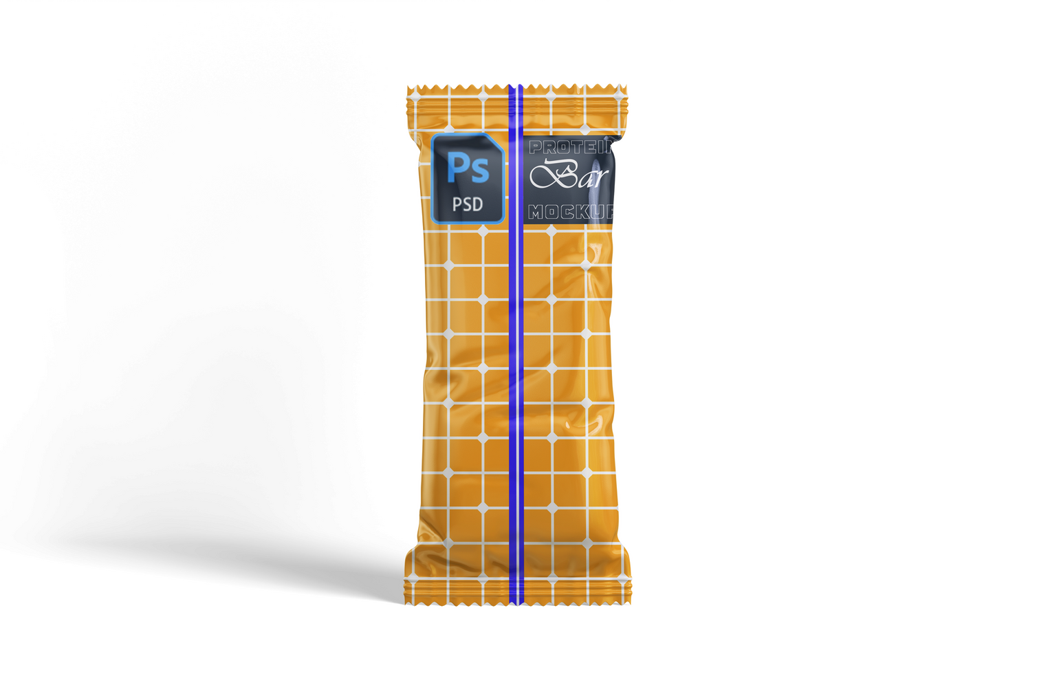 Protein bar mockup realistic render PSD files