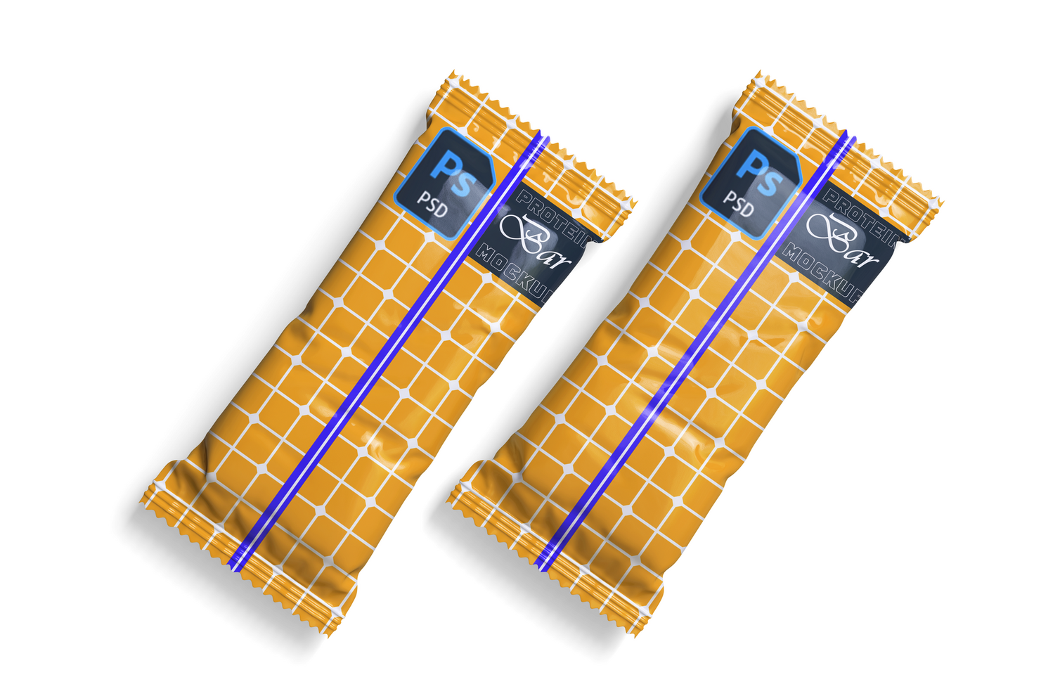 Protein bar mockup realistic render PSD files