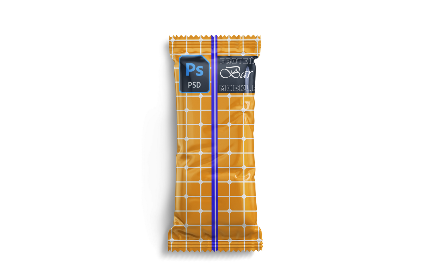 Protein bar mockup realistic render PSD files