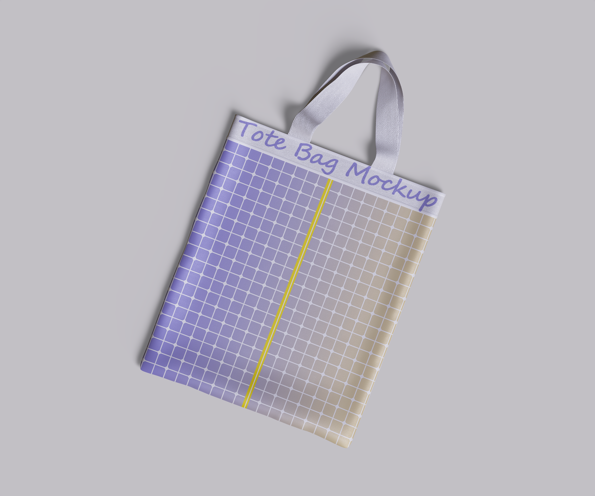 Tote bag mockup full editable psd file