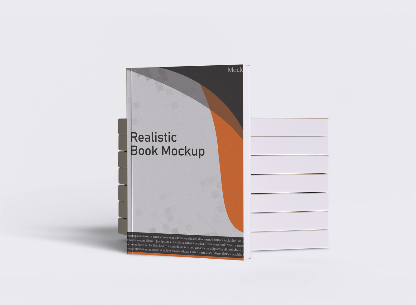 Book Mockup Full editable psd