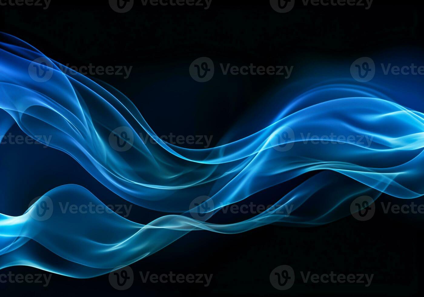 Abstract dynamic smoke background. Design concept. Generative AI photo