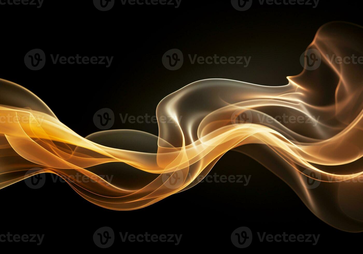 Abstract dynamic smoke background. Design concept. Generative AI photo