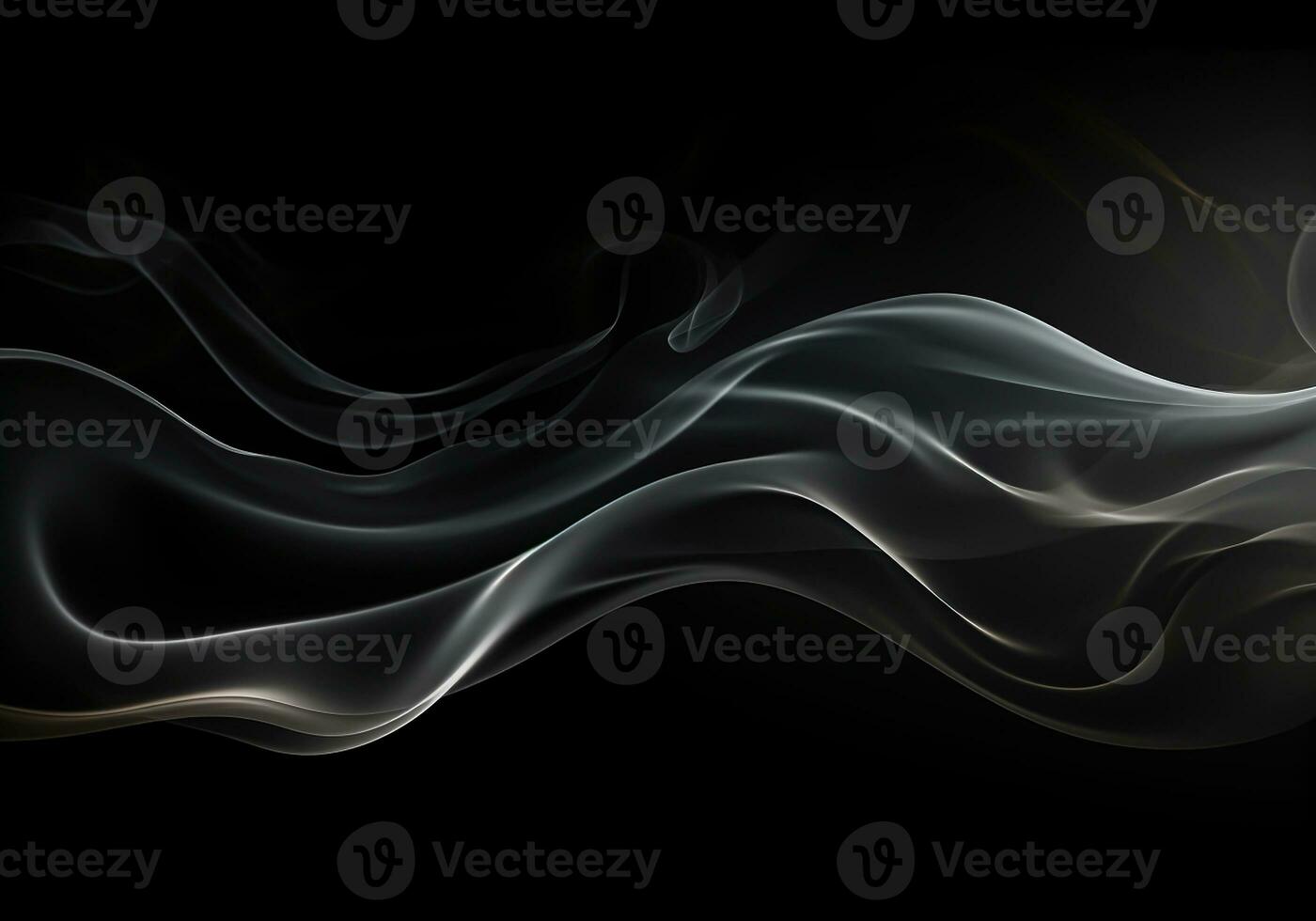 Abstract dynamic smoke background. Design concept. Generative AI photo