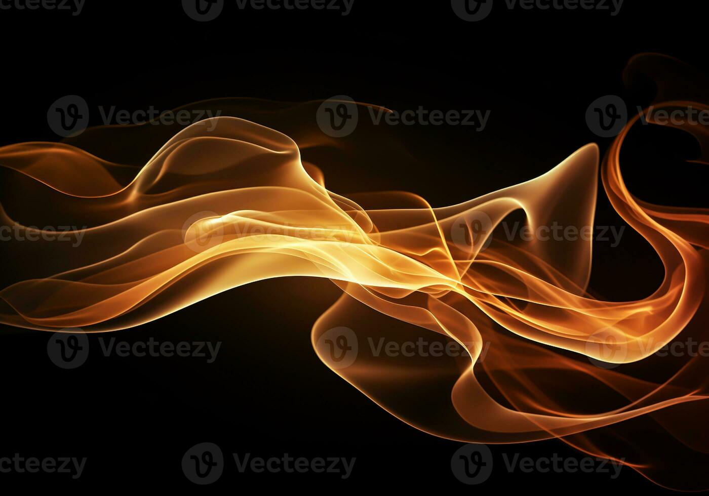 Abstract dynamic smoke background. Design concept. Generative AI photo