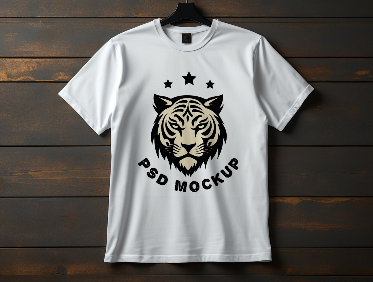 Editable tshirt mockup PSD template ai generated