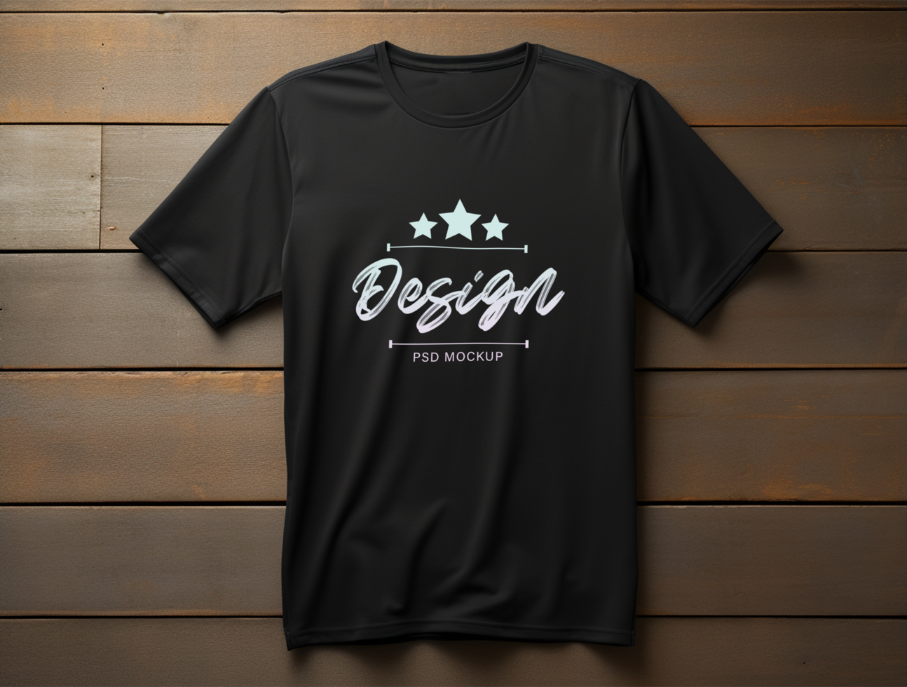 T-shirt mockup design ai generated psd