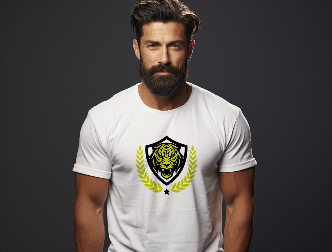 Editable cloth mockup PSD template ai generated
