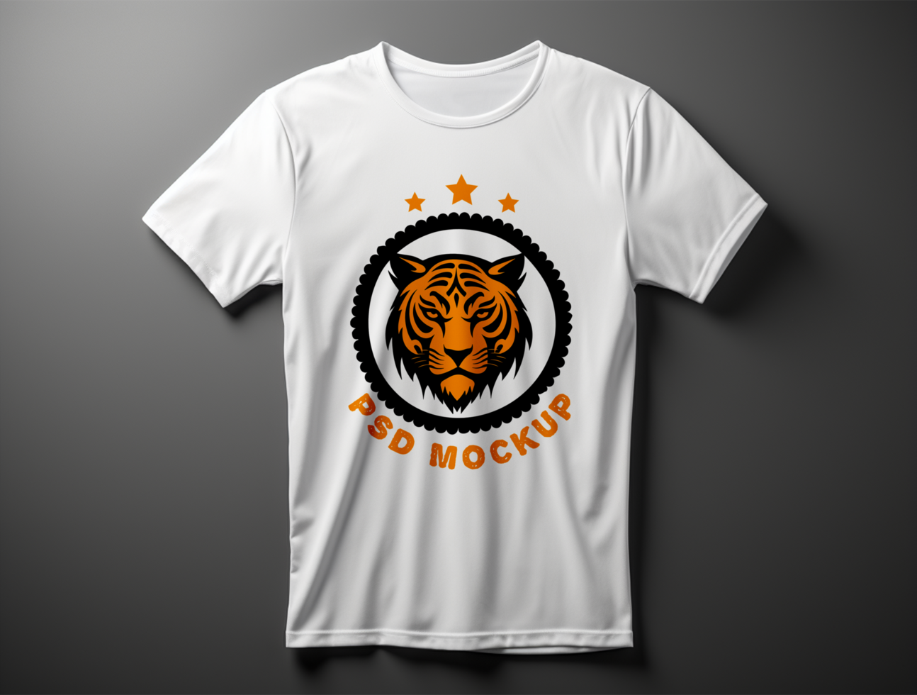 Professional T-shirt mockup design ai generated psd