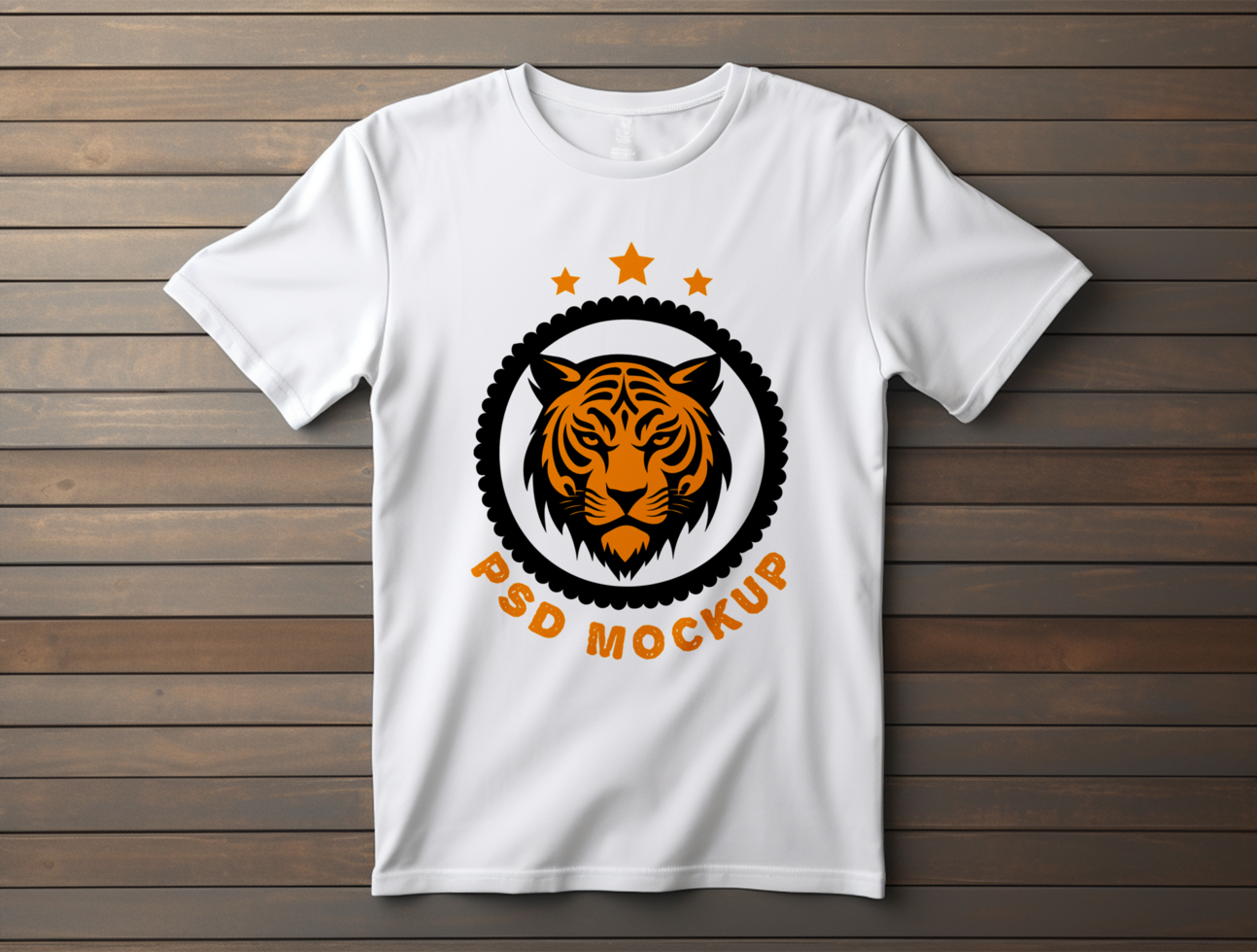 T-shirt mockup design ai generated psd